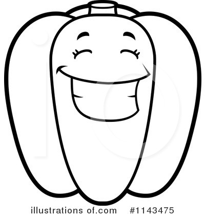 Royalty-Free (RF) Bell Pepper Clipart Illustration by Cory Thoman - Stock Sample #1143475
