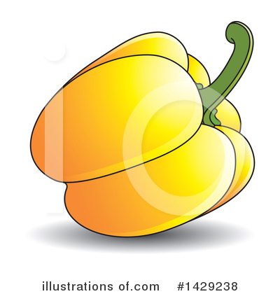 Royalty-Free (RF) Bell Pepper Clipart Illustration by Lal Perera - Stock Sample #1429238