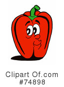 Bell Pepper Clipart #74898 by LaffToon