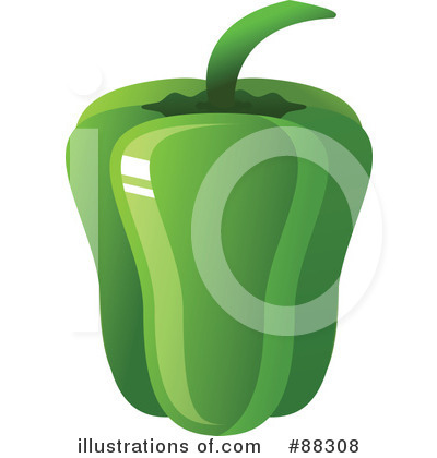 Green Bell Pepper Clipart #88308 by Tonis Pan