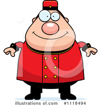 Royalty-Free (RF) Bellhop Clipart Illustration by Cory Thoman - Stock Sample #1118494