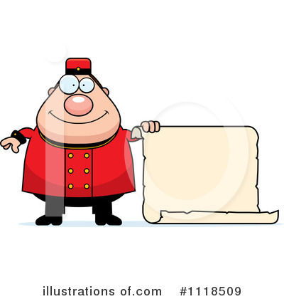 Royalty-Free (RF) Bellhop Clipart Illustration by Cory Thoman - Stock Sample #1118509