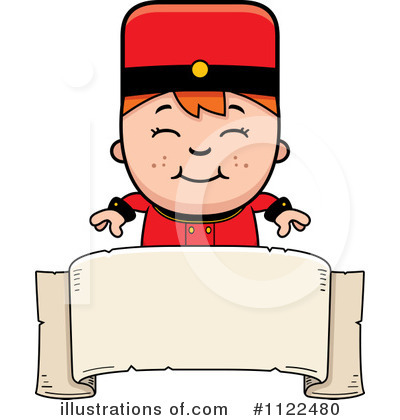 Royalty-Free (RF) Bellhop Clipart Illustration by Cory Thoman - Stock Sample #1122480
