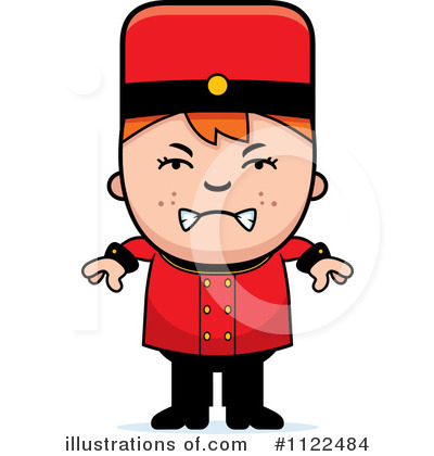 Royalty-Free (RF) Bellhop Clipart Illustration by Cory Thoman - Stock Sample #1122484
