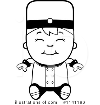 Royalty-Free (RF) Bellhop Clipart Illustration by Cory Thoman - Stock Sample #1141196