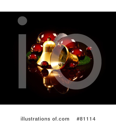 Christmas Ornaments Clipart #81114 by stockillustrations