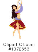 Belly Dancer Clipart #1372653 by BNP Design Studio