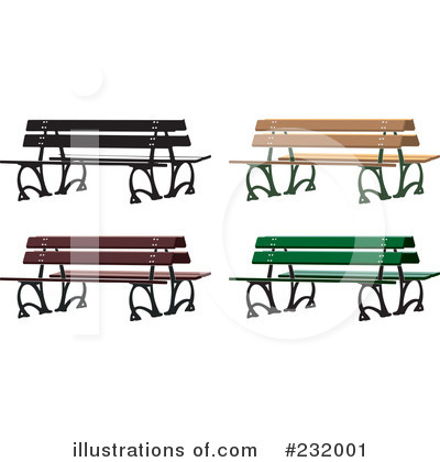 Royalty-Free (RF) Bench Clipart Illustration by Frisko - Stock Sample #232001