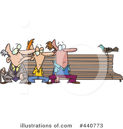 Bench Clipart #440773 by toonaday
