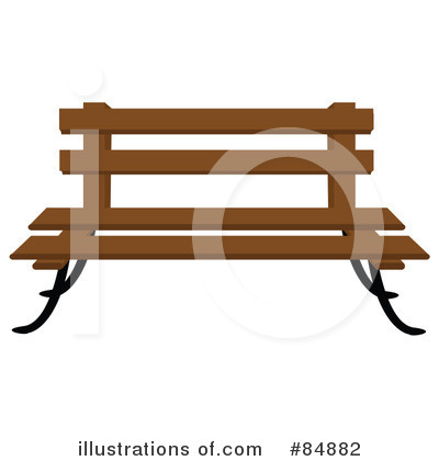 Royalty-Free (RF) Bench Clipart Illustration by Pams Clipart - Stock Sample #84882