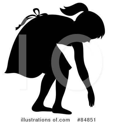 Royalty-Free (RF) Bending Over Clipart Illustration by Pams Clipart - Stock Sample #84851