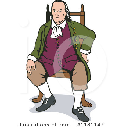 Benjamin Franklin Clipart #1131147 by patrimonio
