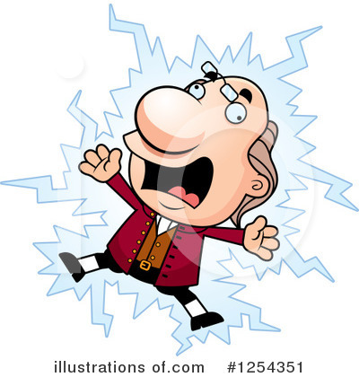 Royalty-Free (RF) Benjamin Franklin Clipart Illustration by Cory Thoman - Stock Sample #1254351