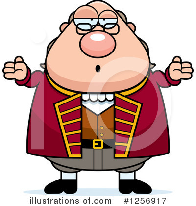 Royalty-Free (RF) Benjamin Franklin Clipart Illustration by Cory Thoman - Stock Sample #1256917