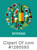 Beverage Clipart #1280093 by Vector Tradition SM