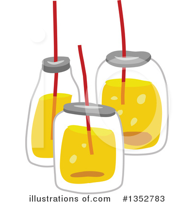 Lemonade Clipart #1352783 by BNP Design Studio