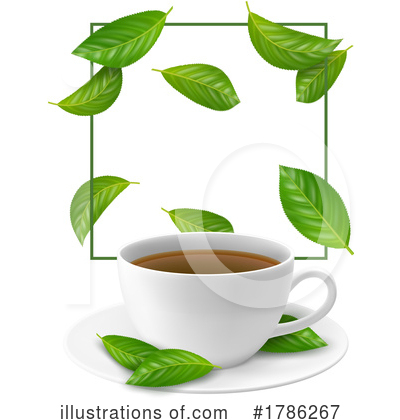 Green Tea Clipart #1786267 by Vector Tradition SM