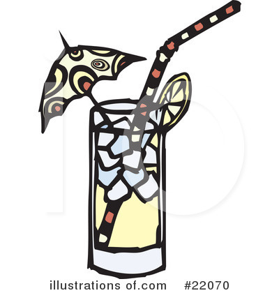 Royalty-Free (RF) Beverage Clipart Illustration by Steve Klinkel - Stock Sample #22070