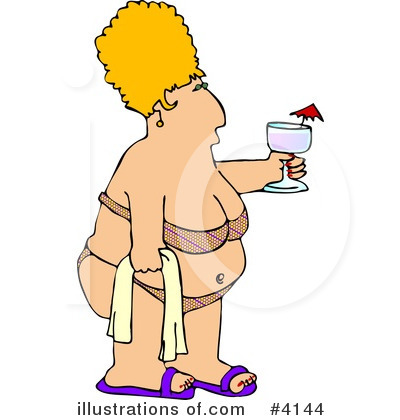 Royalty-Free (RF) Beverage Clipart Illustration by djart - Stock Sample #4144