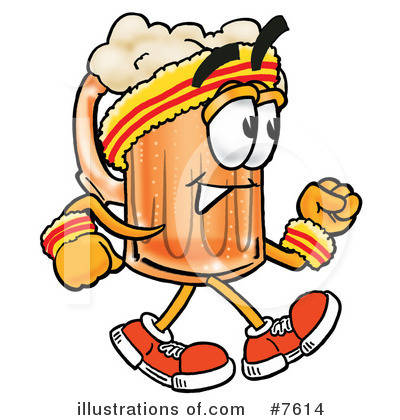 Royalty-Free (RF) Beverage Clipart Illustration by Mascot Junction - Stock Sample #7614