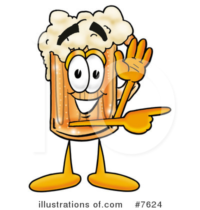Royalty-Free (RF) Beverage Clipart Illustration by Mascot Junction - Stock Sample #7624