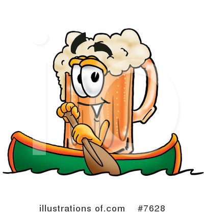 Beer Mug Clipart #7628 by Mascot Junction