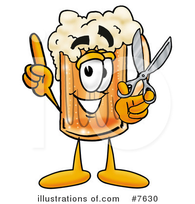 Royalty-Free (RF) Beverage Clipart Illustration by Mascot Junction - Stock Sample #7630