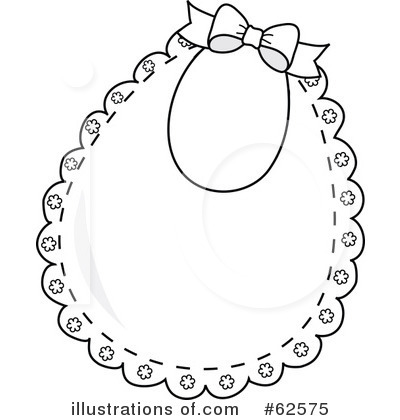 Baby Bib Clipart #62575 by Pams Clipart