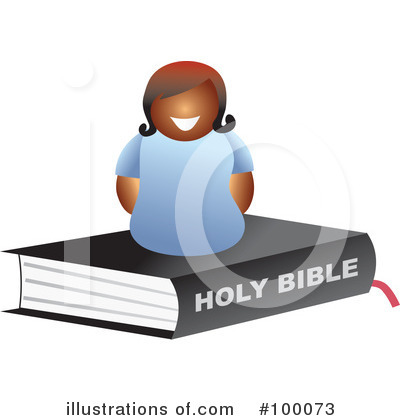 Royalty-Free (RF) Bible Clipart Illustration by Prawny - Stock Sample #100073