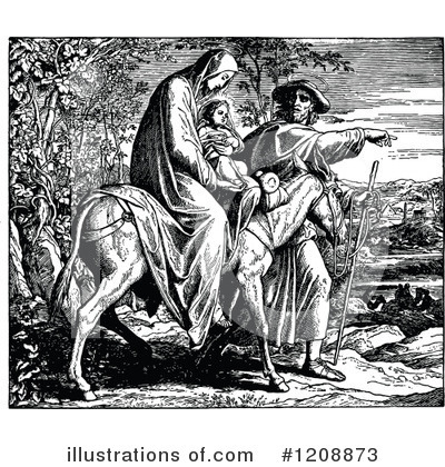 Royalty-Free (RF) Biblical Clipart Illustration by Prawny Vintage - Stock Sample #1208873