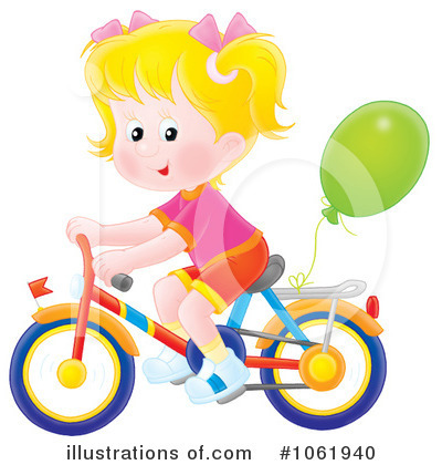 Royalty-Free (RF) Bicycle Clipart Illustration by Alex Bannykh - Stock Sample #1061940