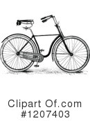 Bicycle Clipart #1207403 by Prawny Vintage