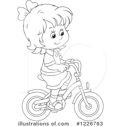 Royalty-Free (RF) Bicycle Clipart Illustration by Alex Bannykh - Stock Sample #1226763