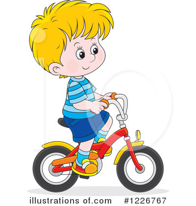 Royalty-Free (RF) Bicycle Clipart Illustration by Alex Bannykh - Stock Sample #1226767