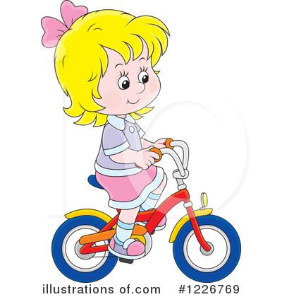 Royalty-Free (RF) Bicycle Clipart Illustration by Alex Bannykh - Stock Sample #1226769
