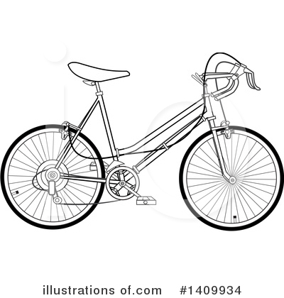 Bicycle Clipart #1409934 by djart