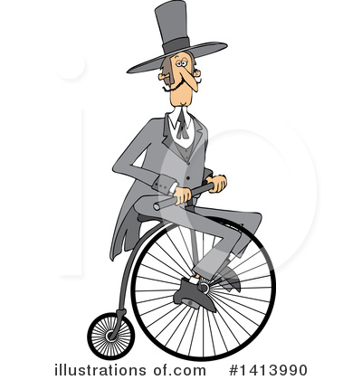 Bicycles Clipart #1413990 by djart