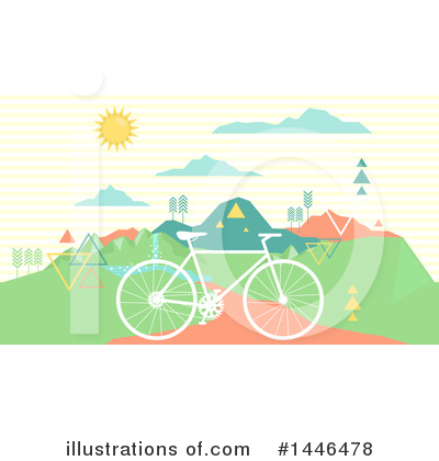 Bicycles Clipart #1446478 by BNP Design Studio