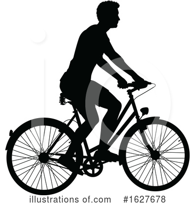 Royalty-Free (RF) Bicycle Clipart Illustration by AtStockIllustration - Stock Sample #1627678