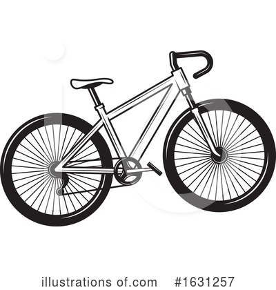Royalty-Free (RF) Bicycle Clipart Illustration by Vector Tradition SM - Stock Sample #1631257