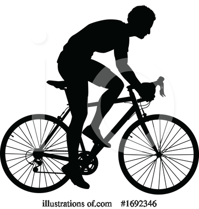 Royalty-Free (RF) Bicycle Clipart Illustration by AtStockIllustration - Stock Sample #1692346