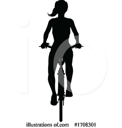 Royalty-Free (RF) Bicycle Clipart Illustration by AtStockIllustration - Stock Sample #1708301