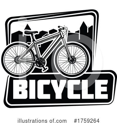 Royalty-Free (RF) Bicycle Clipart Illustration by Vector Tradition SM - Stock Sample #1759264