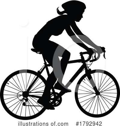 Royalty-Free (RF) Bicycle Clipart Illustration by AtStockIllustration - Stock Sample #1792942