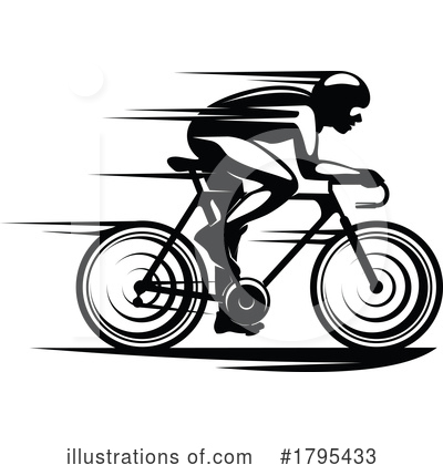 Bike Clipart #1795433 by Vector Tradition SM