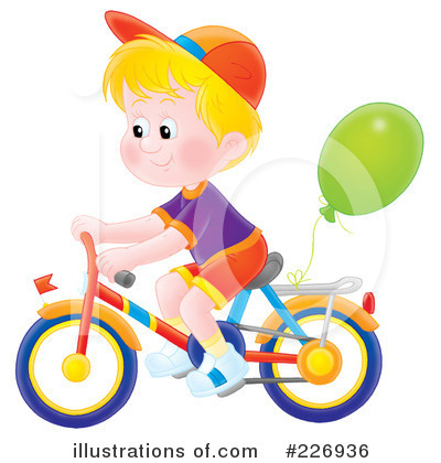 Bicycle Clipart #226936 by Alex Bannykh