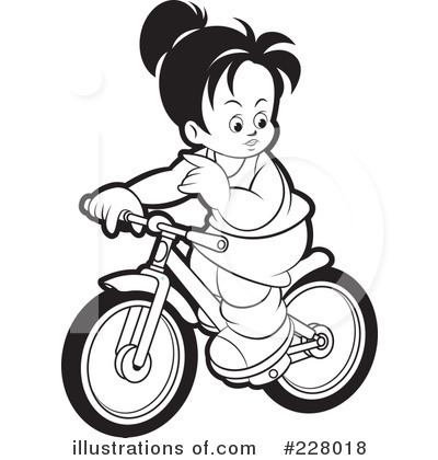 Bicycle Clipart #228018 by Lal Perera