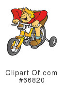 Bicycle Clipart #66820 by Snowy