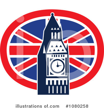 Royalty-Free (RF) Big Ben Clipart Illustration by patrimonio - Stock Sample #1080258