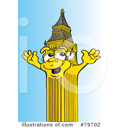 Royalty-Free (RF) Big Ben Clipart Illustration by Snowy - Stock Sample #79702